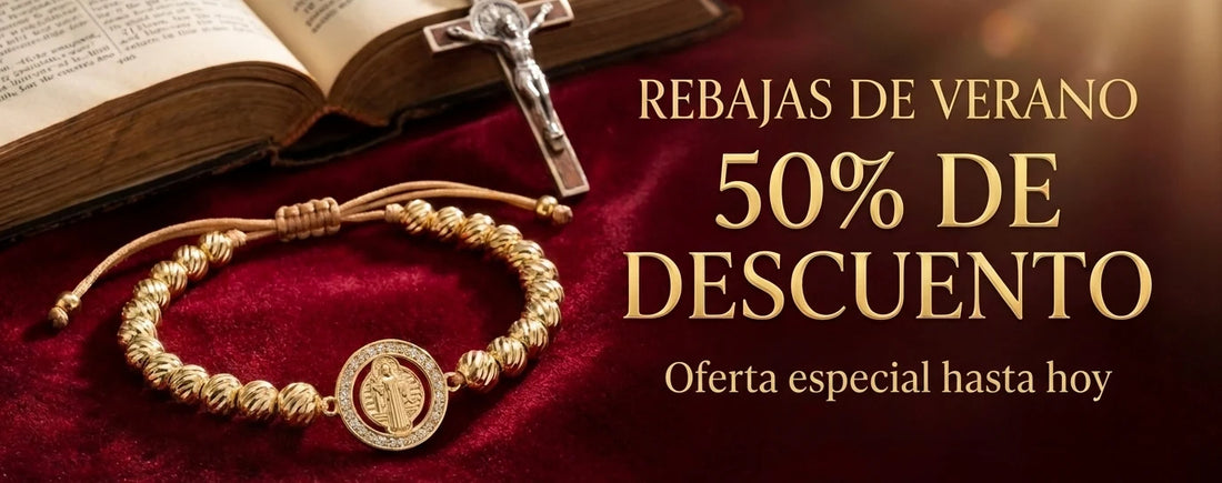 Oferta especial Pulsera Escudo de San Benito