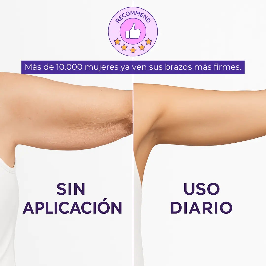 Crema reafirmante para brazos
