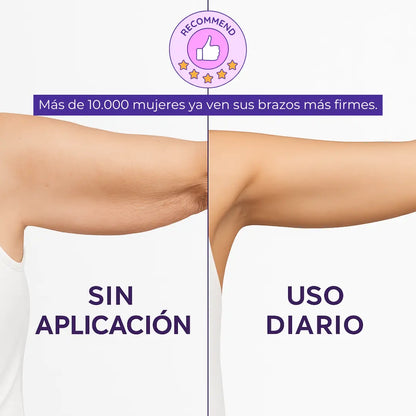 Crema reafirmante para brazos