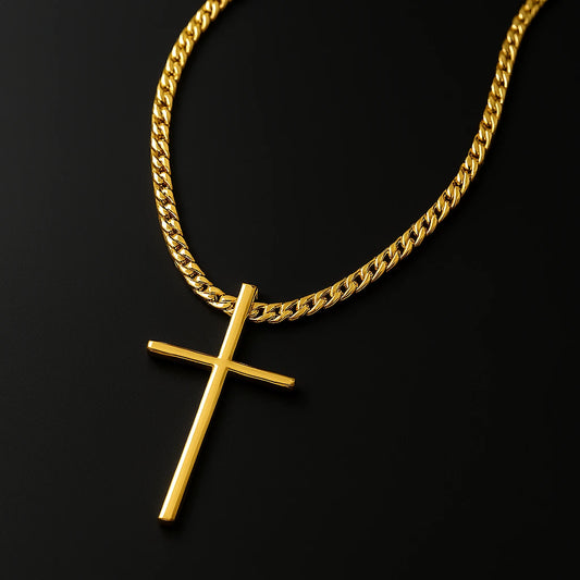 +1 Cadena con Dije de Cruz (GRATIS)