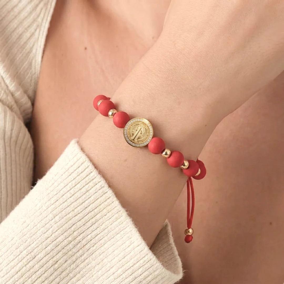 Pulsera de Protección Divina - San Benito