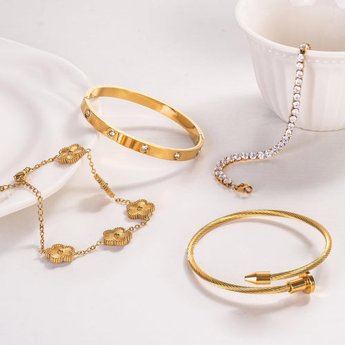 Juego de 4 Pulseras de Amor