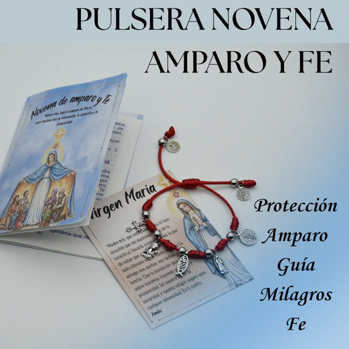 PULSERA NOVENA DE AMPARO Y FE