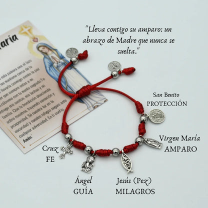 PULSERA NOVENA DE AMPARO Y FE