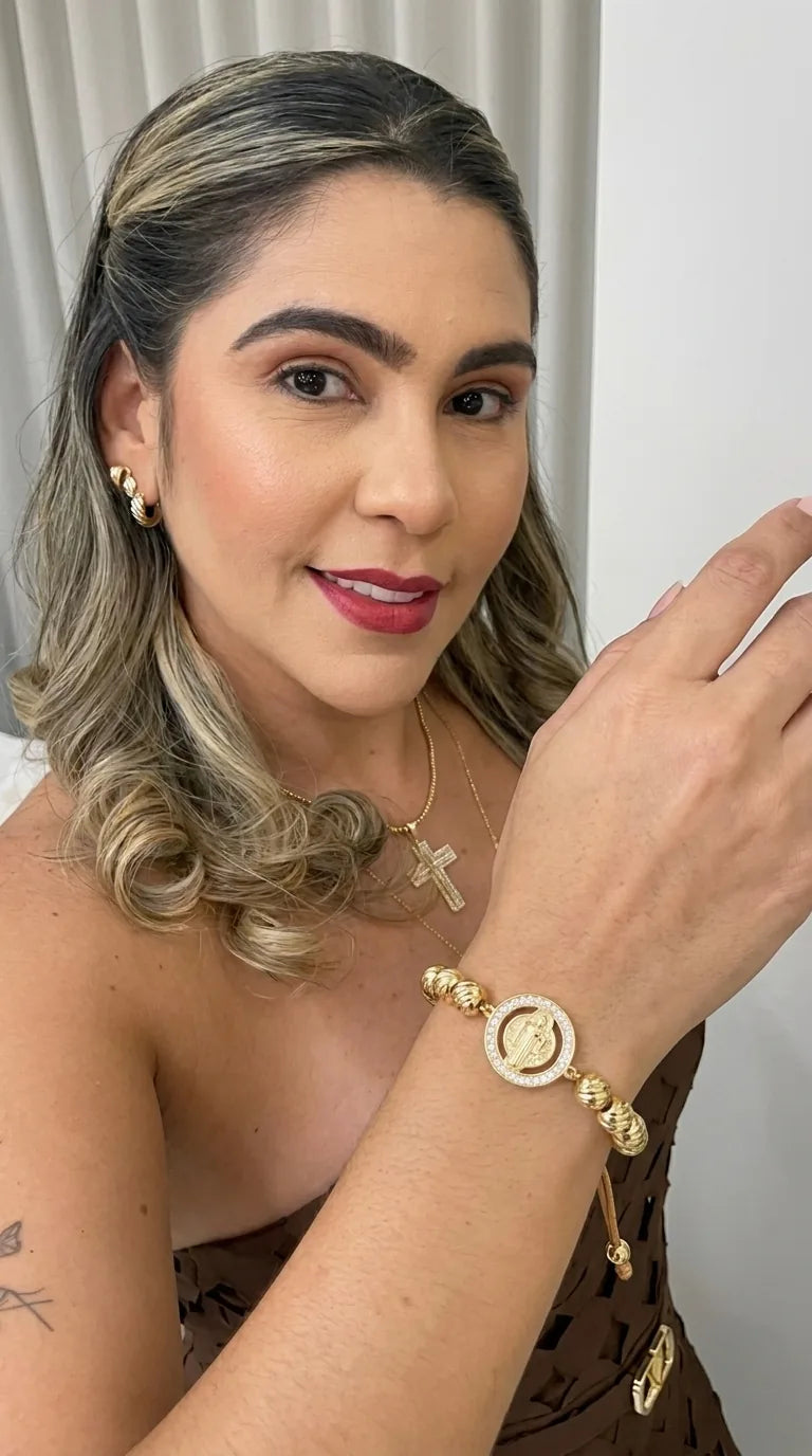 Pulsera Escudo de San Benito