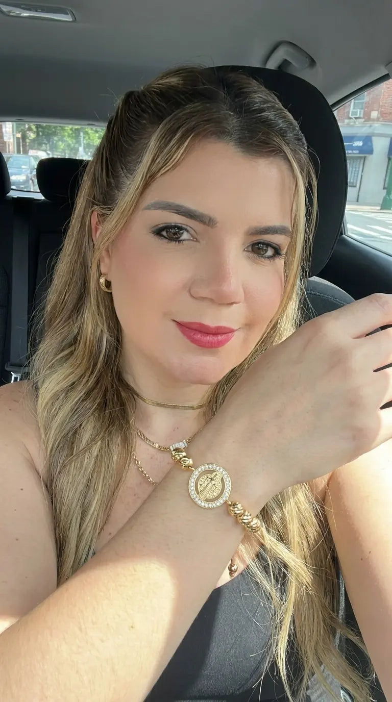 Pulsera Escudo de San Benito